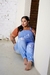 Jardineira Jeans