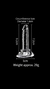 Mini Dildo silicona transparente con sopapa