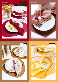 Jogo Americano Redondo - Du Jour Casa