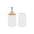 Conjunto de Banheiro White - 2 Peças