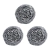 Esponja Brilho de Aço Inox - 3 Peças