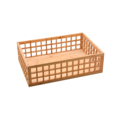 Cesto Vazado de Bambu - 38cm