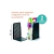 Kit de 2 Suportes para Livros Oficio - Preto - yugen 
