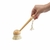 Escova de Limpeza Redonda com Cabo Longo em Bambu - Branco - comprar online