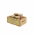 Caixa Organizadora em Bambu e Palha Empilhável - 24cm - yugen 