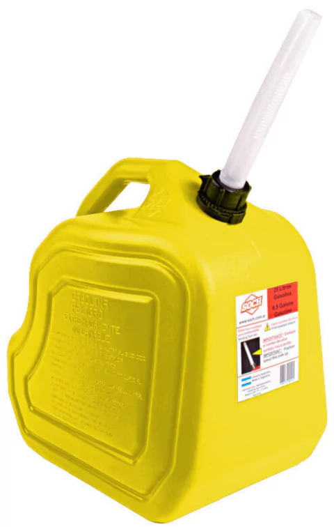 BIDON PLASTICO PARA GASOILINA x 10 lts.