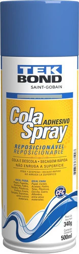 COLA AEROSOL REPOSICIONABLE TRANSP. 500 ml