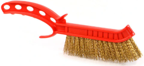 CEPILLO ACERO CURVO M/ PLASTICO BANANITA