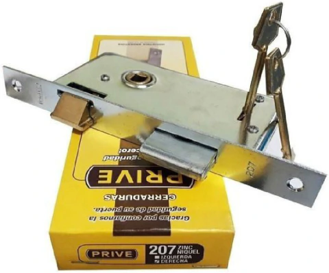 CERRADURA PRIVE 125 x 65 MM. 207