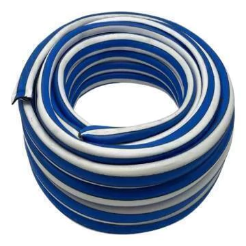 MANGUERA PARA RIEGO LIVIANA TRICOLOR 1/2" x 15 mts