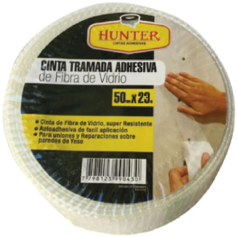 CINTA TRAMADA FIBRA DE VIDRIO 50 mm "HUNTER"