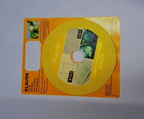 DISCO DE CORTE P/ VIDRIO 115 mm "KLAUSS"