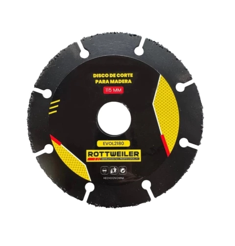 DISCO DE CORTE P/ MADERA 4 1/2 "ROTTWEILER" - comprar online