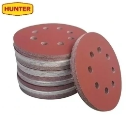 DISCO C/ VELCRO PERFORADO 5"