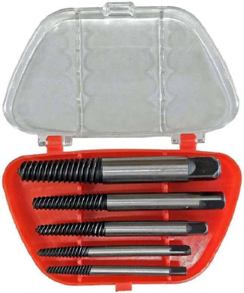 EXTRACTOR DE TORNILLOS JUEGO x 5 pz