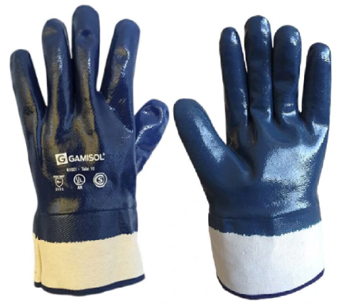 GUANTE INTERLOCK NITRILO Y LONA (N1001)