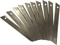 HOJA REPUESTO CUTTER PARTIBLE ANGOSTO (10 unid)