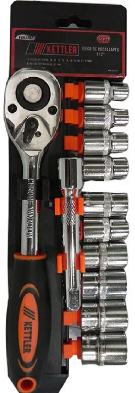 JUEGO BOCALLAVES ENCASTE 1/2 x 12 pzas. (1292) - comprar online