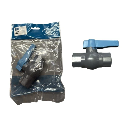 LLAVE DE PASO ESFERICA PLASTICA "CF"