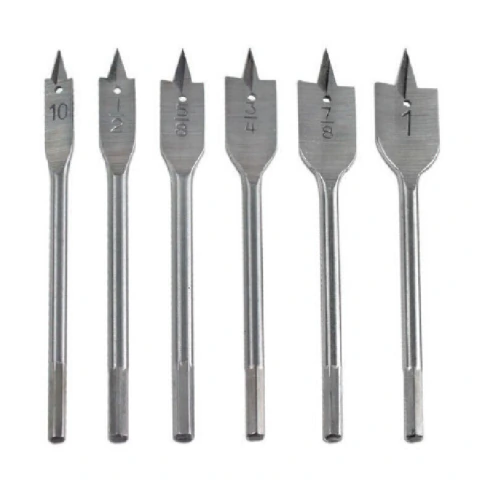 MECHA PALA P/ MADERA x 6 piezas