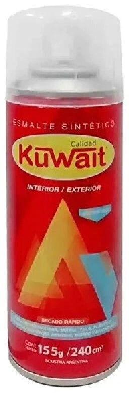PINTURA AEROSOL 240 cc. "KUWAIT"