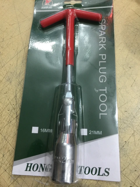 LLAVE PARA BUJIAS MANGO "T"
