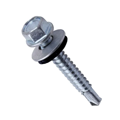 TORNILLO AUTOPERF. C/EXAG. P/METAL ZINC. C/A.