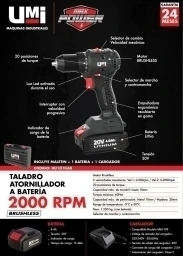 TALADRO ATORN BAT 20 v KIT "UMI"