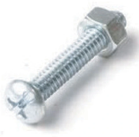 TORNILLO CABEZA TANQUE ZINC. S/TUERCA