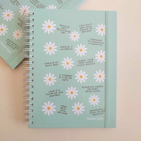 PLANNER 2025 Frases (18x25) Papel 90g 216 páginas | RARA PAPELARIA