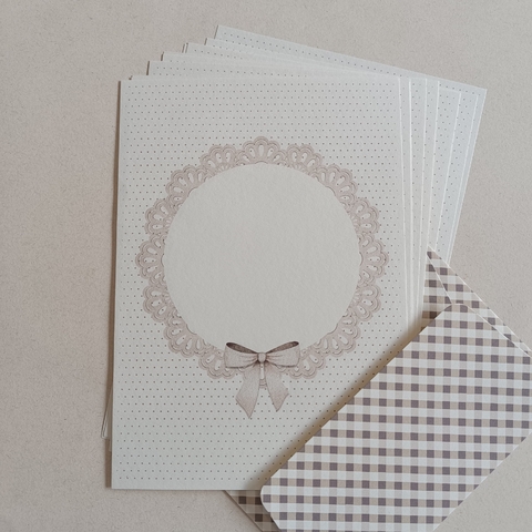 Papéis de Carta Coleção RENDA-SE com Envelope 10 unidades | CÍRCULO - comprar online