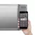 Micro-ondas 27L Prata Espelhado com 55 receitas pré-programadas MS37R Electrolux - loja online