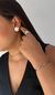 Choker aro ondulado prata premium - comprar online