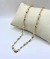 Choker Esferas e Pérolas com Detalhes Banhada a Ouro 18k na internet