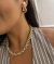Colar Tereza Torcido Banhado a Ouro 18k