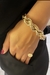 Pulseira Tereza Torcida Banhada a Ouro 18k