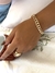 Pulseira Olívia Malha Groumet Banhada a Ouro 18k - comprar online