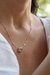 Conjunto Luz Serena Cristal Azul Claro Brinco e Colar - Zaffe Semijoias