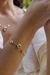 Conjunto Luz Serena Crista Azul Claro Brinco e Pulseira - Zaffe Semijoias