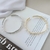 Aro Martelado Alessandra Banhado a Ouro 18k - loja online