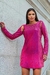Vestido Curto Paetê Pink na internet