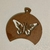 MARCADOR DE ERVA EM MDF 3MM - BORBOLETA
