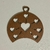 MARCADOR DE ERVA EM MDF 3MM - CORAÇÕES