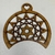 MARCADOR DE ERVA EM MDF 3MM - TRIÂNGULOS