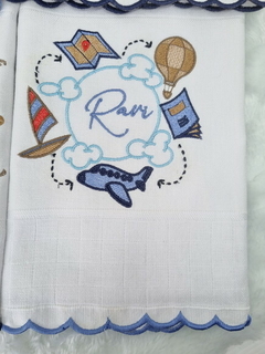 Imagem do fralda passeio luxo personalizada