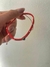 tobillera hilo rojo en internet