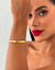 Bracelete Folheado a Ouro 18k e Prata Aço inoxidável Inspiração Altas Joalherias