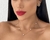 Colar folheado a ouro 18k inspiração Virginia - comprar online