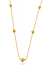 Colar Folheado a Ouro 18k Riviera Com Esferas