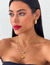 Colar Triplo Folheado a Ouro 18k Mix Banho Esferas
